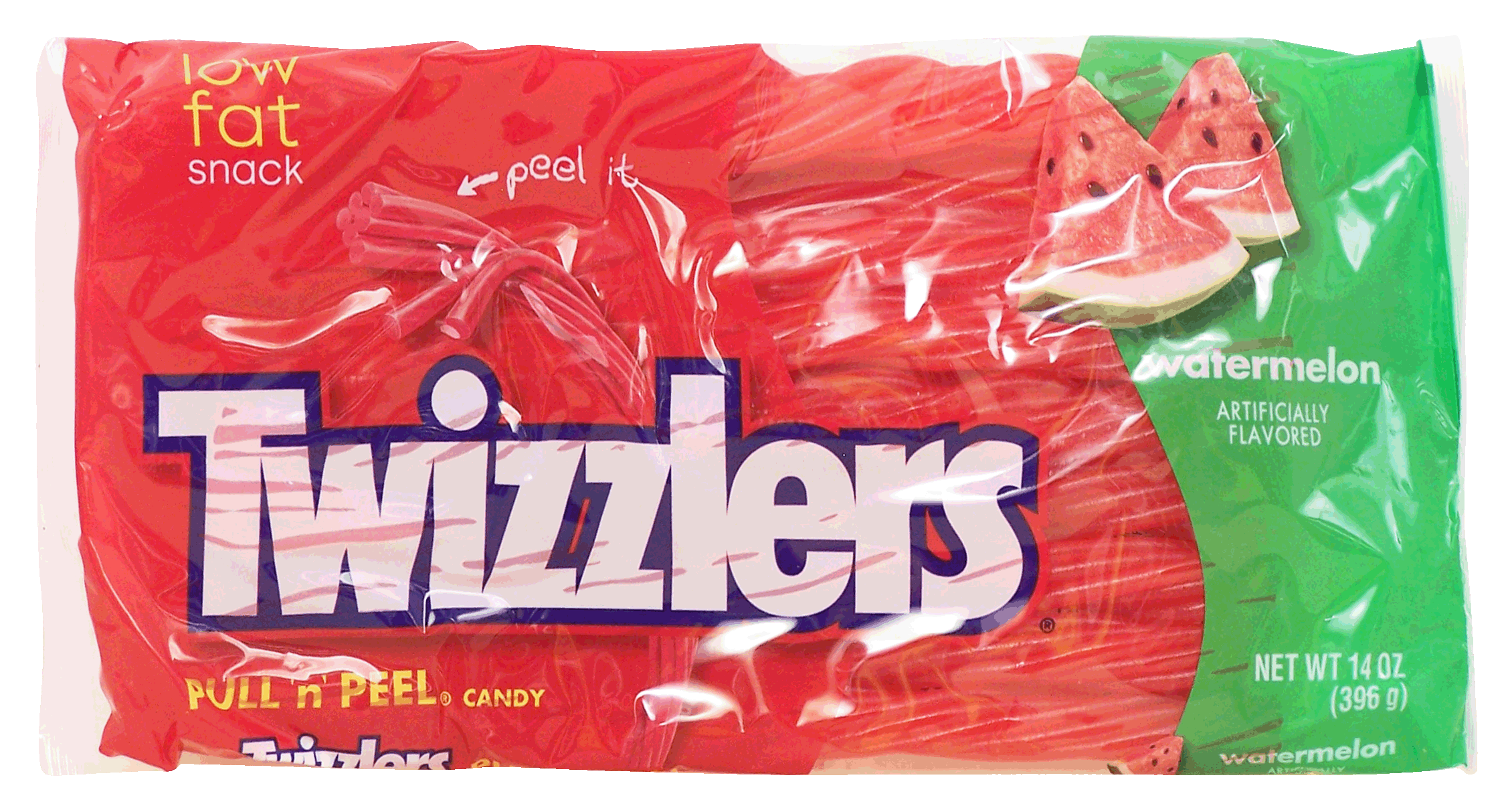 Twizzlers Pull 'n' Peel watermelon flavored candy Full-Size Picture